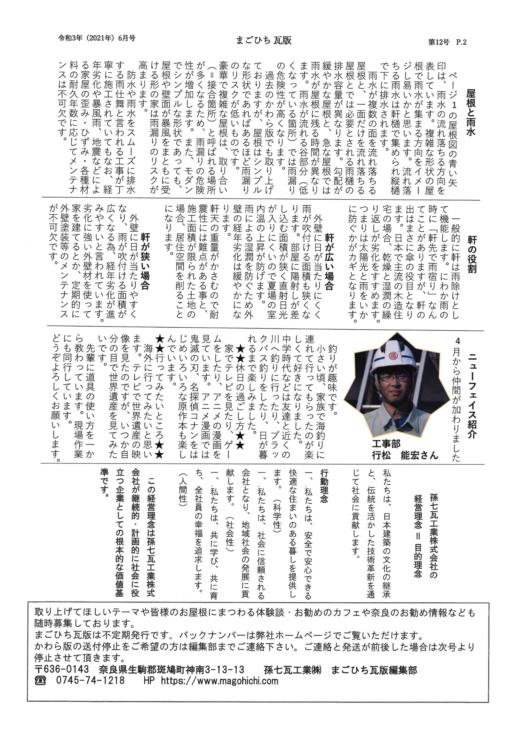 2021年6月　第12号　P.2